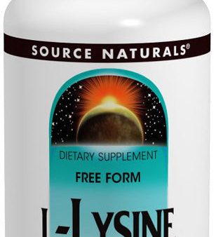 SOURCE NATURALS - L-Lysine 1000 mg - 50 Tablets Online now