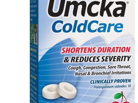 NATURES WAY - Umcka ColdCare Cherry Flavor - 20 Chewable Tablets Discount