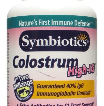 SYMBIOTICS - Colostrum High IG - 120 Capsules Discount