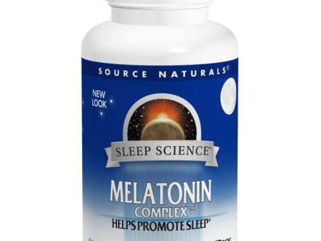 SOURCE NATURALS - Sleep Science Melatonin Complex 3 mg Orange Lozenge - 50 Lozenges Sale