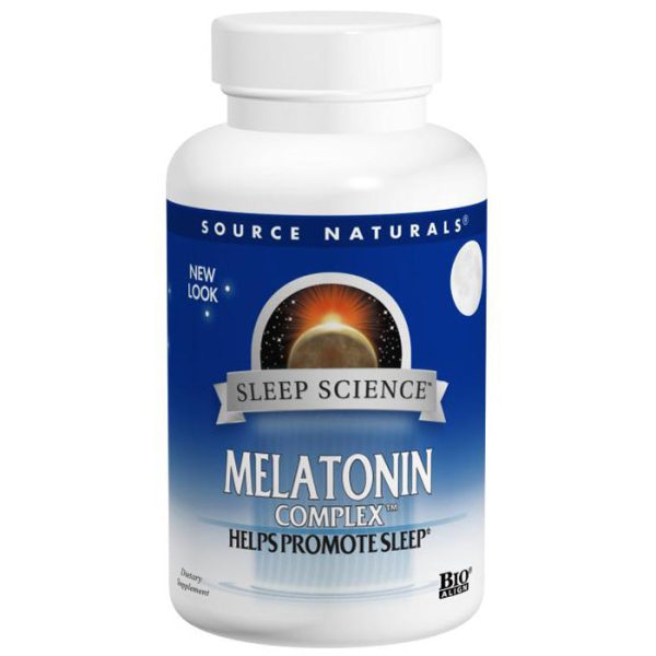 SOURCE NATURALS - Sleep Science Melatonin Complex 3 mg Orange Lozenge - 50 Lozenges Sale