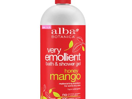 ALBA BOTANICA - Very Emollient Bath & Shower Gel Honey Mango - 32 fl. oz. (946 ml) For Cheap