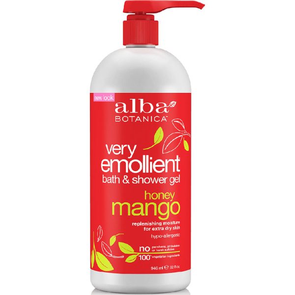 ALBA BOTANICA - Very Emollient Bath & Shower Gel Honey Mango - 32 fl. oz. (946 ml) For Cheap