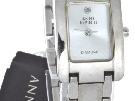 Anne Klein 10 3157 Women s  Bracelet Elegant Silver Dial Quartz Watch For Sale