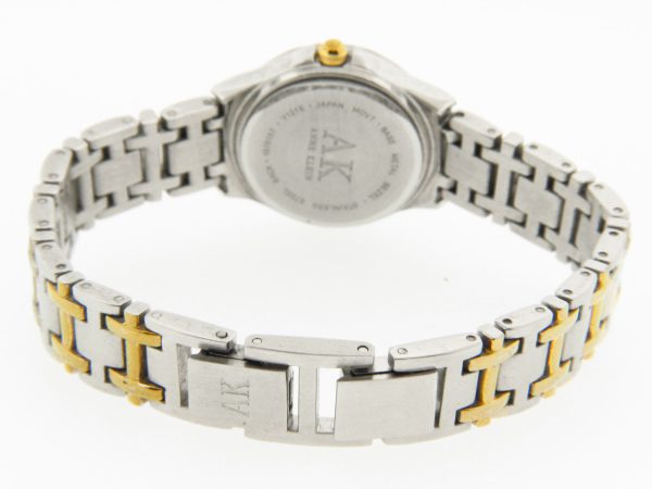 Anne Klein Women s 10 9157 Two-tone Crystal Accented Steel Bracelet Quartz Watch Sale